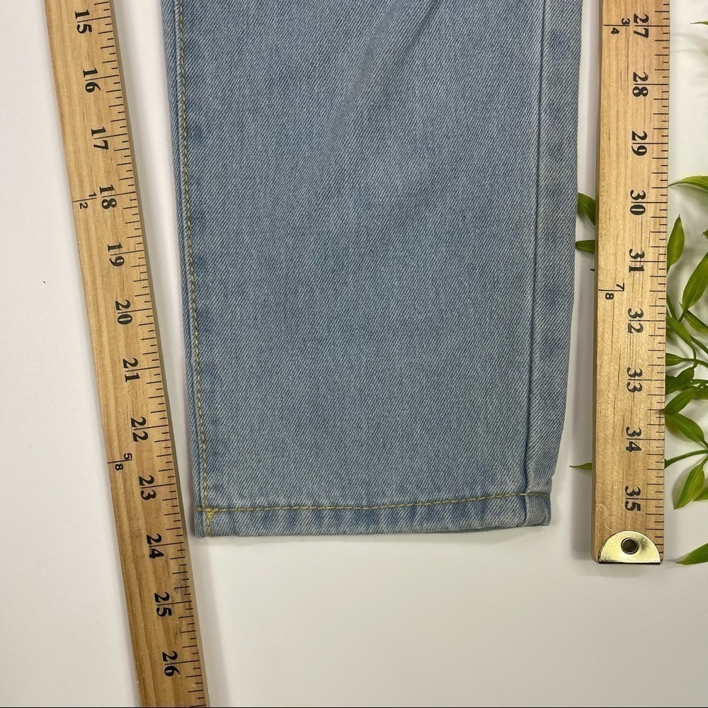 SHEIN Sz S Light Washed Denim High Rise Mom Jeans Women’s - Picture 7 of 10